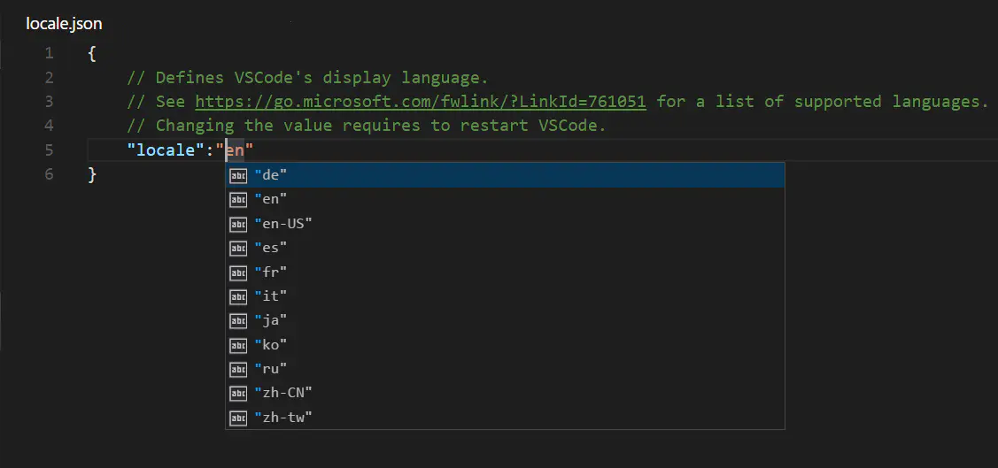 VSCode中如果配置中文界面（汉化）