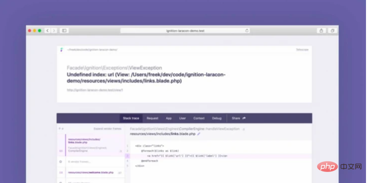 Laravel6的新错误界面你知道是啥样子的吗？
