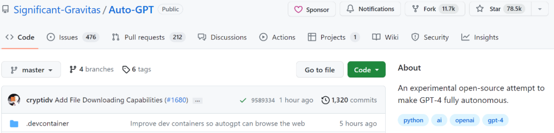 Star量近8万，大火AutoGPT星标超PyTorch，网友：看清它的局限性