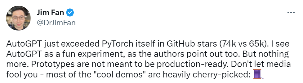 Star量近8万，大火AutoGPT星标超PyTorch，网友：看清它的局限性
