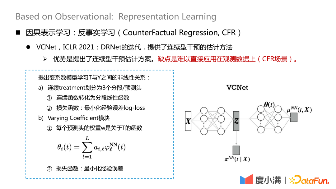 基于反事实因果推断的度小满额度模型