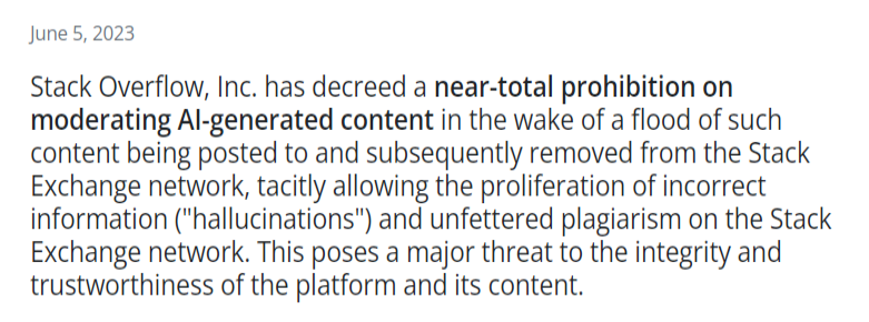 大翻车！StackOverflow版主集体罢工！