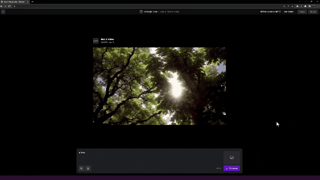 人手一部「小电影」！视频版Midjourney免费可用，一句话秒生酷炫大片惊呆网友