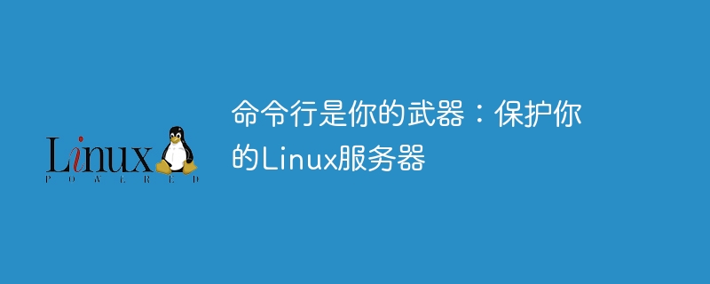 命令行是你的武器：保护你的Linux服务器