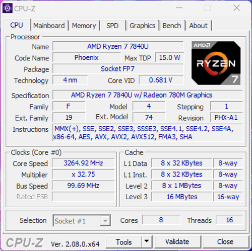 宏碁传奇Edge 16评测：内置Ryzen AI引擎的锐龙7 7840U的性能考察