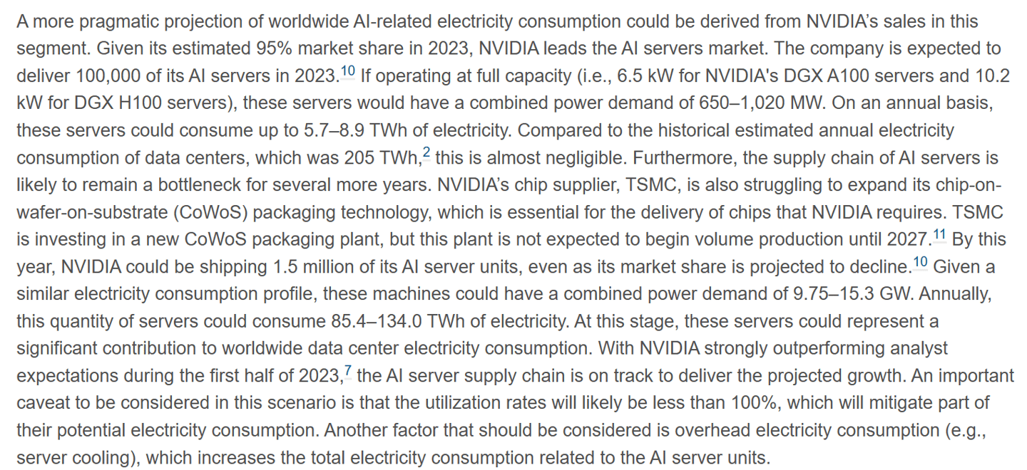 研究者：AI模型推理环节耗电更多，2027年行业用电将堪比荷兰