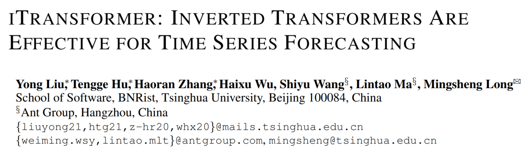 重新审视Transformer：倒置更有效，真实世界预测的新SOTA出现了