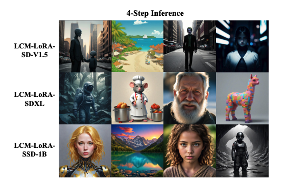 LCM：大大加快生成高质量图像的新方法