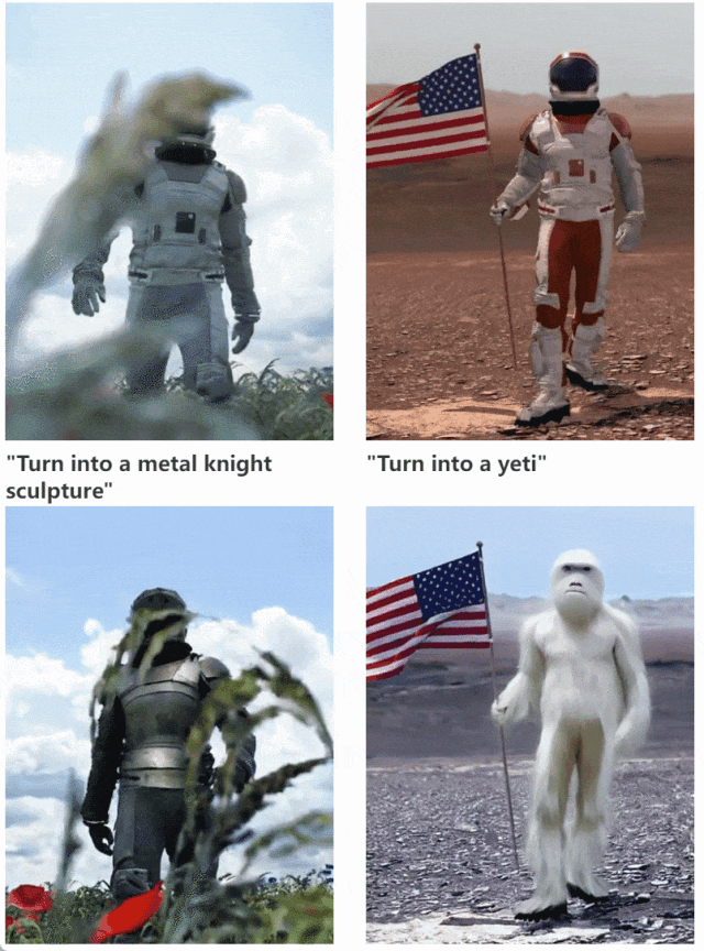 14秒就能重建视频，还能变换角色，Meta让视频合成提速44倍