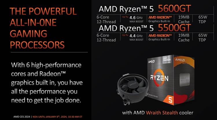 AI加入战斗，最强桌面APU：AMD推出海量新款锐龙处理器