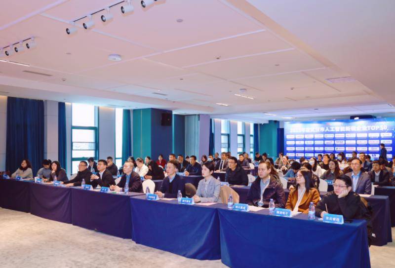 2023年度武汉市人工智能领域新兴企业TOP50中地数码榜上有名