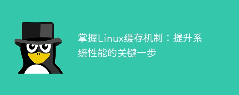 深入了解Linux缓存机制：优化系统性能的关键步骤