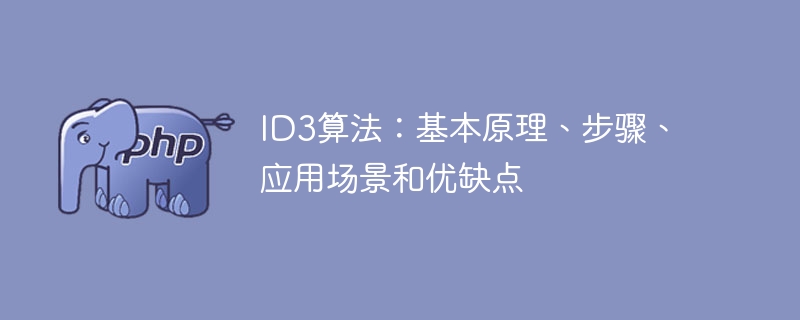 ID3算法：基础概念、流程分析、适用范围和优点缺点