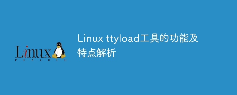 linux ttyload工具的功能及特点解析