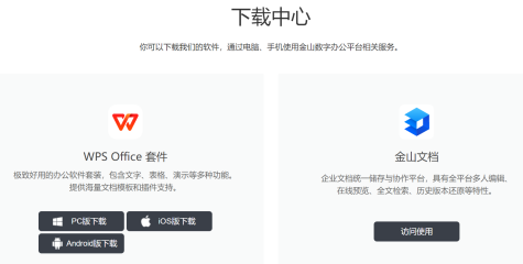 金山文档app和WPS是什么关系_WPS和金山文档的使用区别优势有哪些