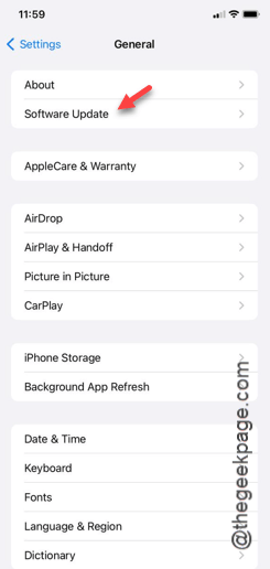 iPhone上的数据需要更新：修复