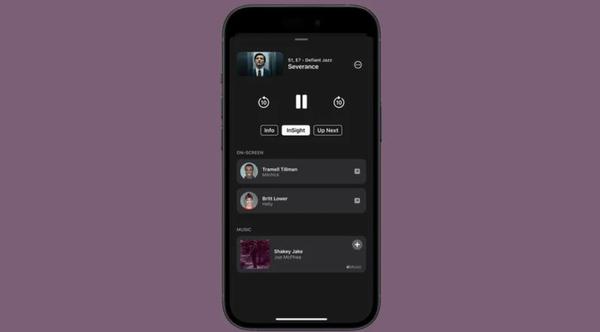 ios 18 和 tvos 18 测试版新增 insight 功能 观影更沉浸 