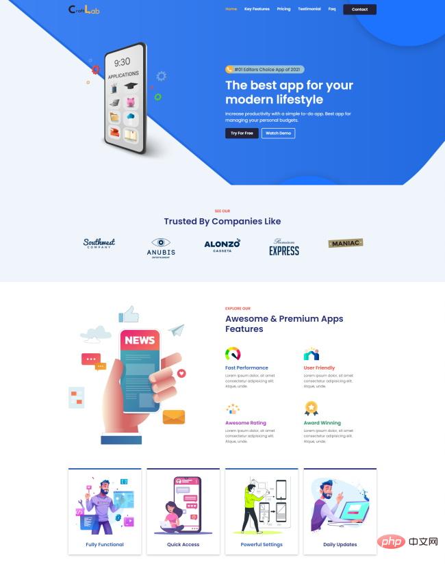 应用程序开发设计服务公司网站模板