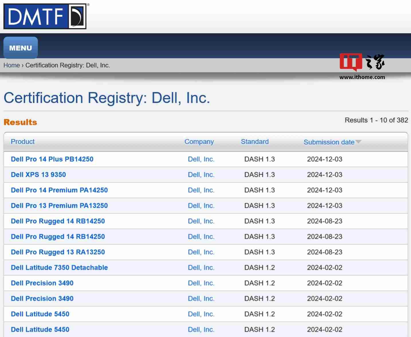 戴尔在 DMBF 注册多款 Pro 系列笔记本电脑，明年或调整产品命名