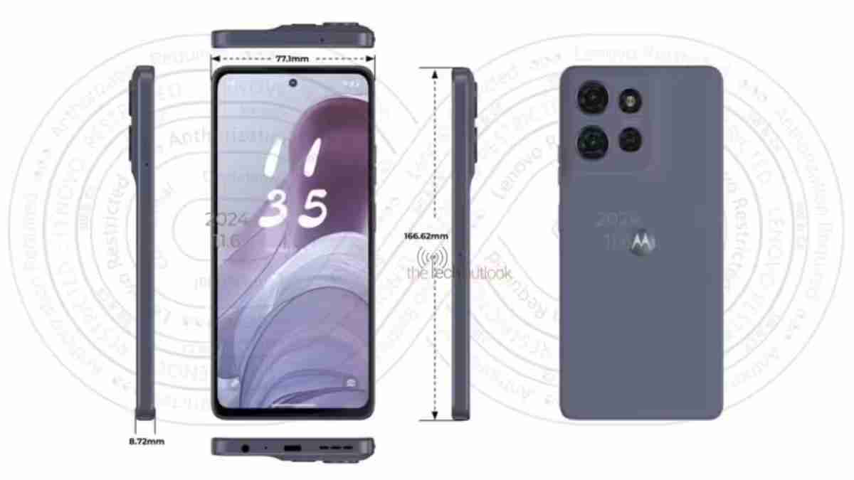 2025款摩托罗拉Moto G Power手机渲染图曝光：15W无线充电