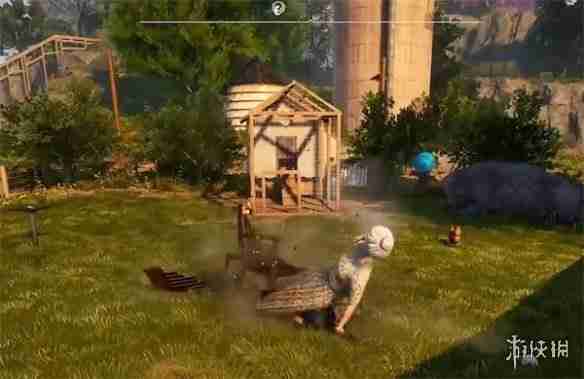 模拟山羊3怎么打老奶奶 打老奶奶攻略