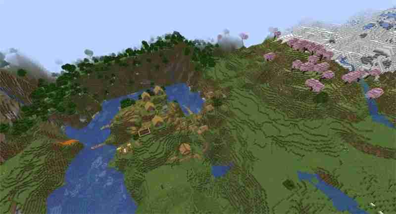 我的世界花海种子代码分享