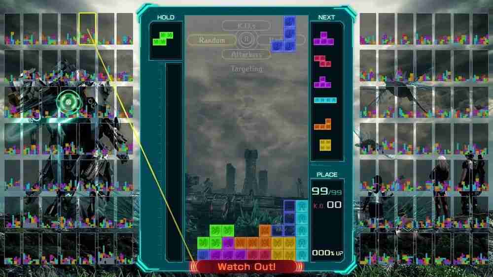 《俄罗斯方块 99》TETRIS 王者杯「异度神剑 X 合作祭！」即将展开