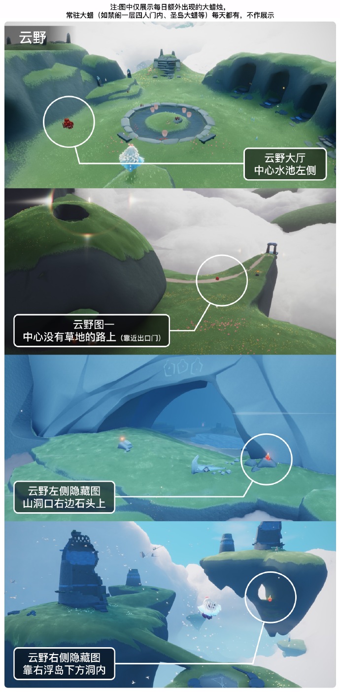 光遇3.20大蜡烛在哪里 光遇3月20日大蜡烛位置攻略