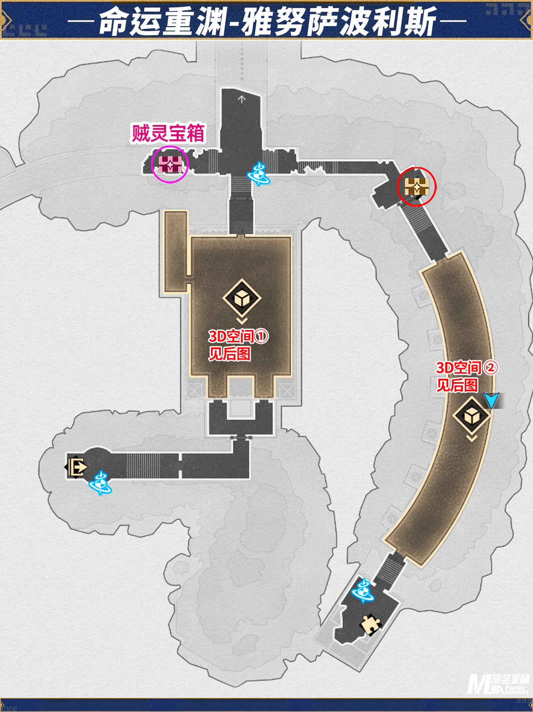 崩坏星穹铁道命运重渊宝箱位置-崩铁雅努萨波利斯宝箱位置在哪