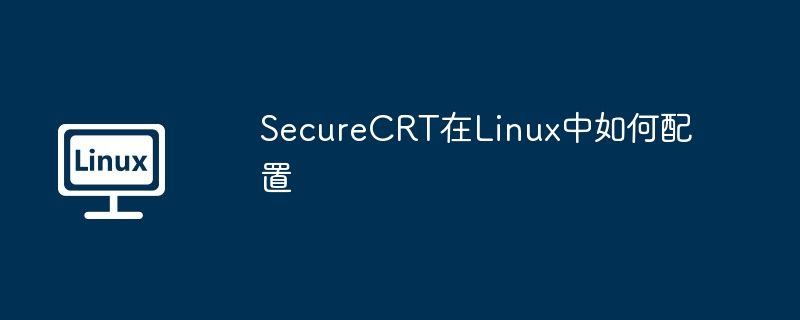 SecureCRT在Linux中如何配置