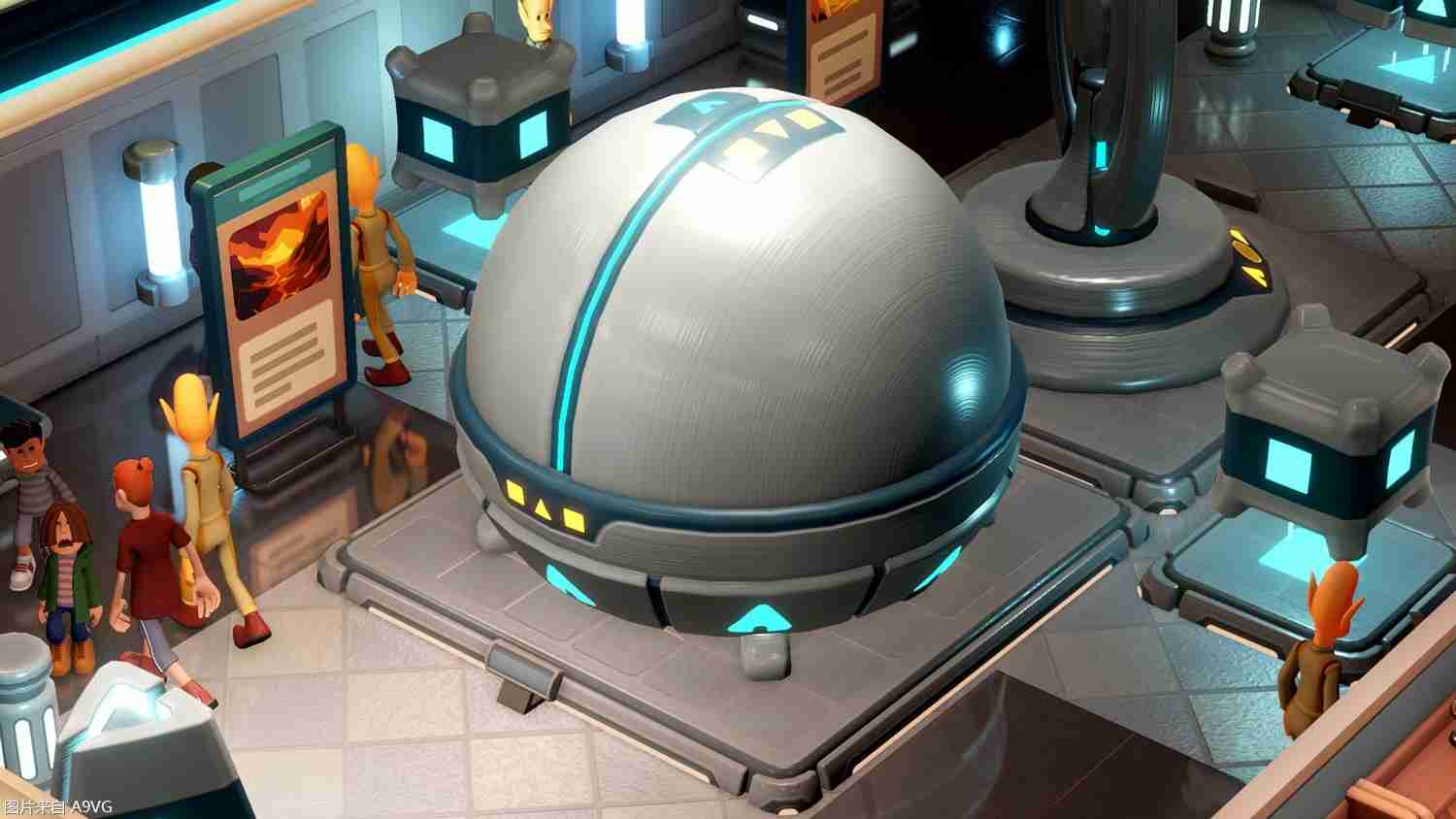 《双点博物馆》“太空”与“科学”主题展示品介绍