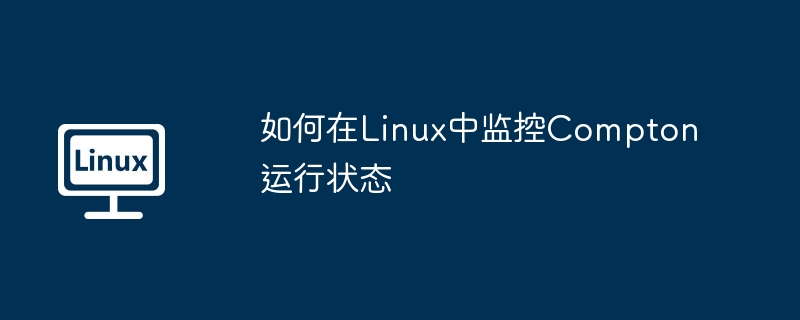 如何在Linux中监控Compton运行状态