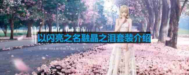 以闪亮之名融晶之泪套装介绍-融晶之泪细节展示