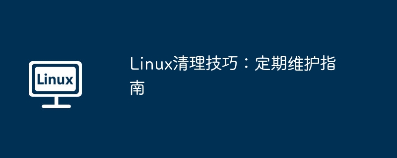 Linux清理技巧：定期维护指南