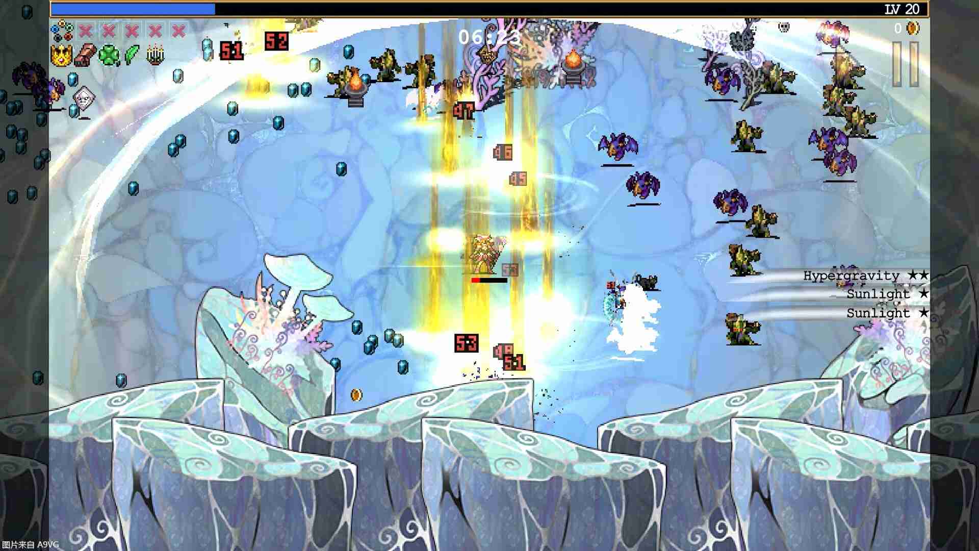 《吸血鬼幸存者》与《沙加翠之超越》联动免费DLC现已推出