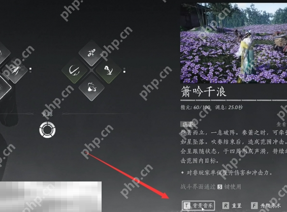 燕云十六声箫吟千浪音乐怎么自定义 奇术箫吟千浪自定义音乐方法
