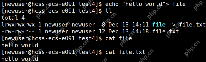 【Linux】软硬链接