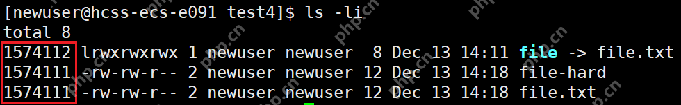 【Linux】软硬链接