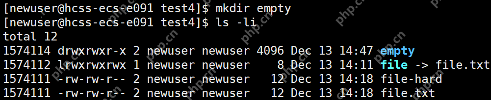 【Linux】软硬链接