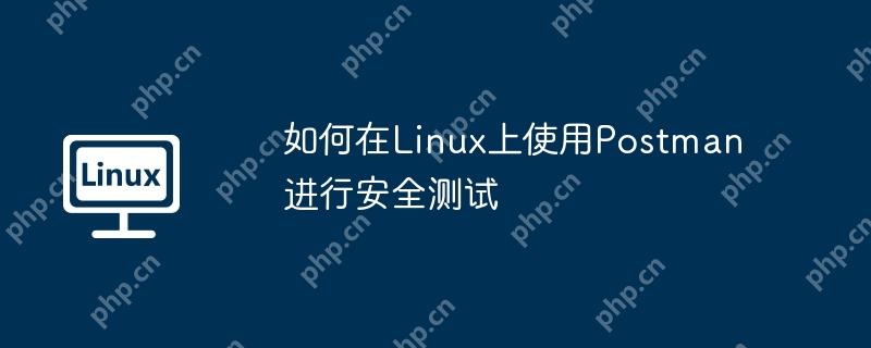 如何在Linux上使用Postman进行安全测试