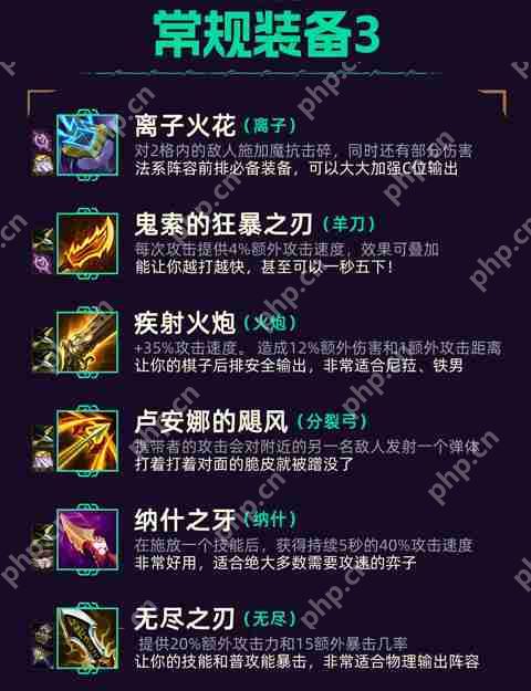 金铲铲之战装备大全介绍