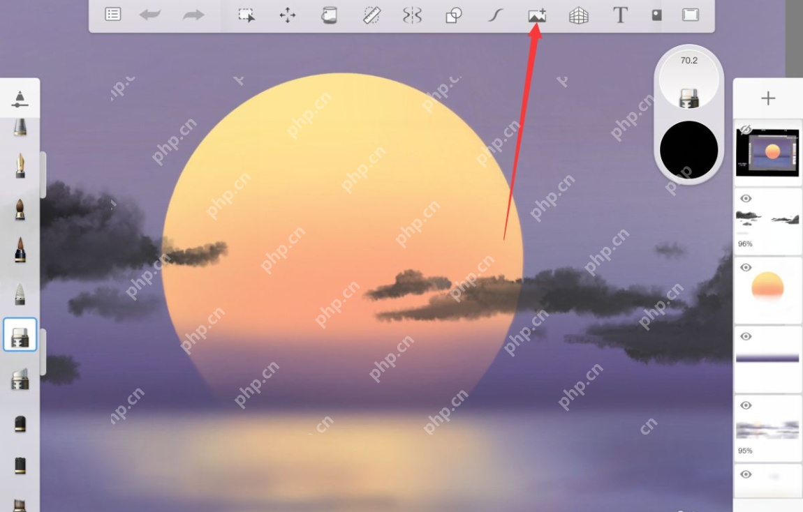 sketchbook怎么导入图片临摹教程