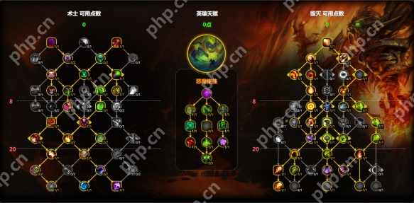 魔兽世界11.1毁灭术天赋怎么加点 魔兽世界11.1毁灭术天赋加点推荐