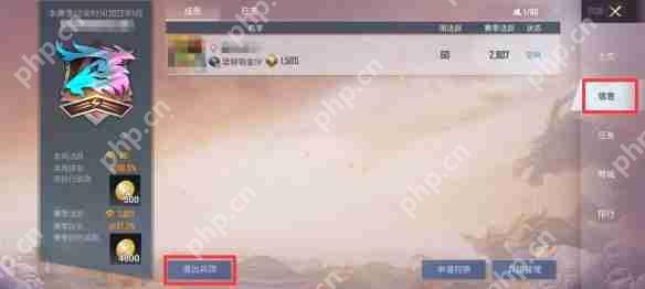 和平精英战队退出方法