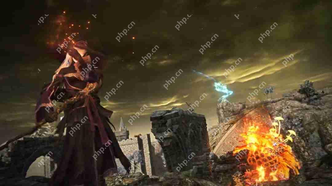 《艾尔登法环：黑夜君临》隐士预告 施展强力魔法