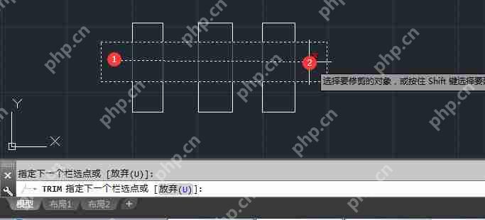 CAD怎么裁剪多余部分？CAD修剪快捷键命令是什么？