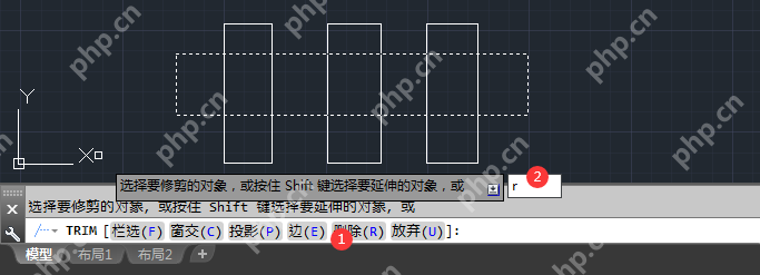 CAD怎么裁剪多余部分？CAD修剪快捷键命令是什么？