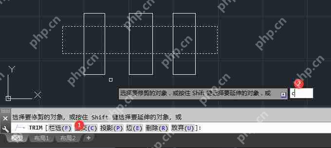 CAD怎么裁剪多余部分？CAD修剪快捷键命令是什么？