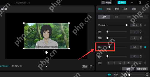 剪映视频画面大小如何调整?剪映视频视频画面大小调整的方法