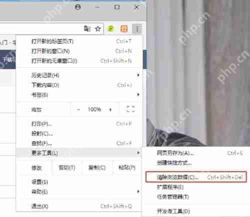 谷歌浏览器如何清除浏览器文本框候选项